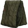 imageCC Womens Winter Cable Knit Sherpa Lined Warm Infinity Pullover ScarfDark Olive