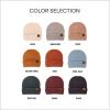 imageCC Womens Winter Knit Beanie Hat and Scarf Set Chevron Pattern Warm Cozy AccessoriesBeige