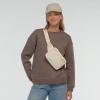 imageCC Zipper Fanny Pack For Women Unisex  Daily Waist Crossbody Belt bag With Adjustable Strap BurgundyBeige