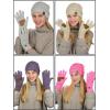 imageUnisex Soft Stretch Cable Knit Beanie and AntiSlip Touchscreen Gloves 2 Pc SetRose Metallic