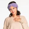 imageWinter CC Confetti Warm Fuzzy Fleece Lined Thick Knit Headband Headwrap Hat Cap2ply Handmade Bobble Periwinkle Mix