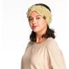 imageWinter CC Confetti Warm Fuzzy Fleece Lined Thick Knit Headband Headwrap Hat Cap2ply Handmade Bobble Winter Lime