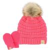 Faux Fur Pom Candy Pink