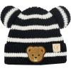 Teddy Stripe Black