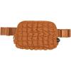 imageCC Belt Bag for Women Crossbody Fanny Pack with Adjustable Strap  Fashion Waist Pack Gifts BG4253 WhitePaddedRust