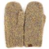 Recycled Non Lined Boucle Olive