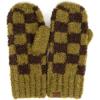 Recycled Non Lined Checkered Olive/Brown