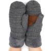 Solid Dk. Melange Gray
