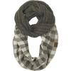 Buffalo Plaid Dk. Melange Gray/White