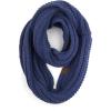 Ribbed Solid Dk. Denim