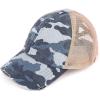 Distressed Camo Blue