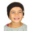 imageCC Childrens Kids Winter Warm Cable Knit Fuzzy Lined Ear Warmer HeadbandBrown