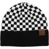 imageCC Classic Winter Fall Trendy Chunky Stretchy Cable Knit Beanie Hat Cuffed Checkered Black One Size