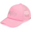 imageCC Embellished Foam Trucker Cap for WomenWifey Rhinestonepink