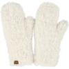imageCC Faux Fur Mitten For Women Unisex  Stretchable Soft Warm Cold weather Winter GlovesIvory