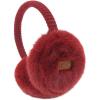 imageCC Faux Mink Fur with Knitted EarmuffBurgundy