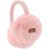 imageCC Faux Mink Fur with Knitted EarmuffRose