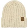 imageCC Fuzzy Beanie for Women Unisex  Acrylic Stretchable Soft Warm Knit Winter Skully HatAcrylicbeige
