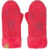 imageCC Kids Ages 4 to 7 Thick Fuzzy Fleeced Lined Matching Winter Mittens Gloves Star New Candy Pink