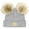 Criss Cross Light Melange Gray