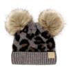 Leopard Light Melange Gray