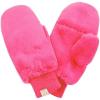 imageCC Kids Faux Fur Sherpa Lined Convertible MittensHot Pink