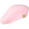 imageCC Kids Soft Knit Beret for Girls  Confortable Soft Childrens Beret with Adjustable StringBaby Pink