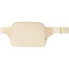 imageCC Large Fanny Pack  MultiColor Belt Bag 100 Polyester Adjustable Strap Lightweight Waist Pack BeigeBeige
