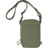 imageCC Mini Sling Crossbody Belt Bag  MultiColor 100 Nylon Lightweight Small PouchOlive