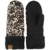 imageCC Sequin Mittens For Women  Stretchable Soft Warm Cold weather Winter GlovesGold