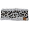 Leopard Light Melange Gray