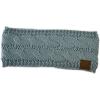 imageCC Soft Stretch Winter Warm Cable Knit Fuzzy Lined Ear Warmer HeadbandWinter Mint