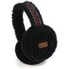 imageCC Soft Winter Warm Headband Ear Warmer EarmuffsEmbroidery Sherpa Black