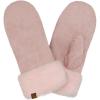 imageCC Suede Mitten With Faux Fur Cuff For WomenPink