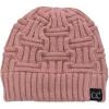 imageCC Trendy Lightweight Winter Warm Chunky Soft Stretch Cable Knit Stylish Skull Hat CapIndie Pink