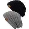 Black/Light Melange Gray