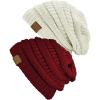 Burgundy/Ivory