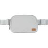 imageCC Unisex Adjustable Strap Waist Pouch Crossbody Belt Bag Fanny Pack BlackLight Gray
