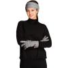 imageCC Unisex Cable Knit Winter Headwrap and Touchscreen Gloves Set 2 PieceLt Mel Grey