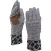 Leopard Light Melange Grey