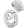 Ivory/Silver Metallic