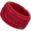 a Ribbed-Ombre Red