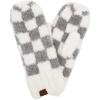 Checkered Light Gray/White