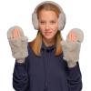 Faux Fur-lt. Mel Grey