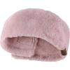 imageCC Womens Soft Faux Fur Feel Sherpa Lined Ear Warmer Headband HeadwrapRose