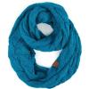 imageHatsandscarf CC Exclusives Solid and Multi Color Cable Kint Infinity Scarf Teal