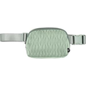 imageCC Belt Bag for Women Crossbody Fanny Pack with Adjustable Strap  Fashion Waist Pack Gifts BG4253 WhiteMaterasse  Sage