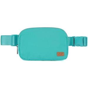 imageCC Belt Bag for Women Crossbody Fanny Pack with Adjustable Strap  Fashion Waist Pack Gifts BG4253 Whiteaqua blue