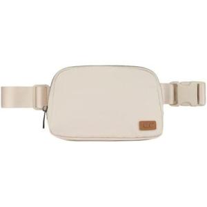 imageCC Belt Bag for Women Crossbody Fanny Pack with Adjustable Strap  Fashion Waist Pack Gifts BG4253 Whitebeige