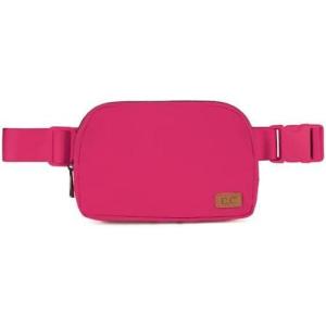 imageCC Belt Bag for Women Crossbody Fanny Pack with Adjustable Strap  Fashion Waist Pack Gifts BG4253 Whitehot pink